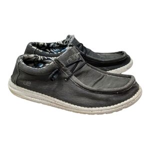 Hey Dude Mens Wally Stretch Loafer Slip On shoes sz 10